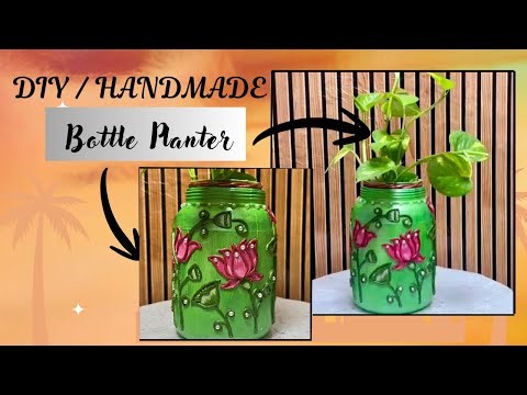 How to make Handmade Flower Pot / Simple DIY Planter