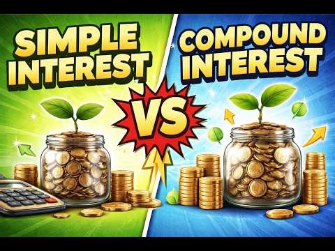 SIMPLE INTEREST & COMPOUND INTEREST -MATH