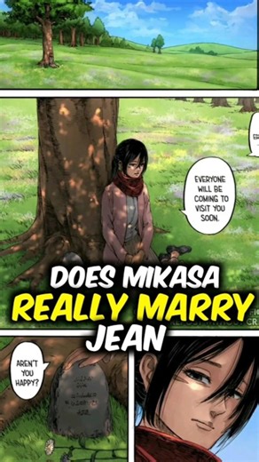 Mikasa Married Jean 😲💀 | AOT Ending Explained