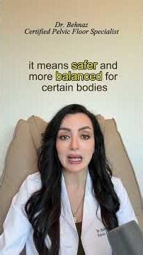 ‪@Dr.Behnaz‬ What No One Explains About Hormone Therapy