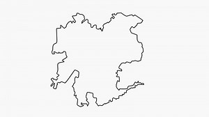 Download sketch map of Santiago de Chile in chile for free