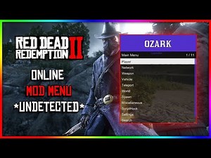 *Ozark* Mod Menu - Red Dead Online | Best Mod For RDR2 | Many Functions | Free Download