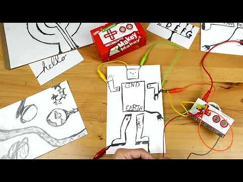 Drawable circuits and buttons for Makey Makey Apps