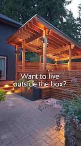 Build your outdoor living space with Western Red Cedar. It's nature's most beautiful & versatile building material. | Real Cedar | Facebook