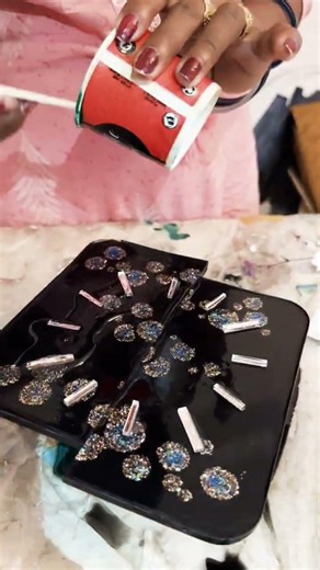 beautiful resin wall clock/ table clock #resin #art's by samiksha Gupta