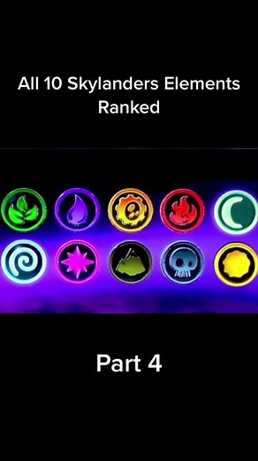 Skylanders Elements: Starcast, Blackout, Camo, Stealth Elf, Bushwhack, Ambush