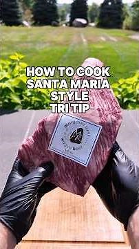🤔 How to Cook Santa Maria Style Tri Tip 🥩 #steak