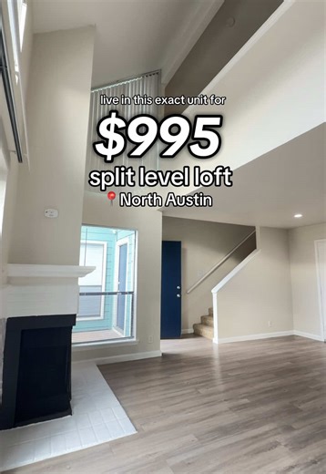 Looking for a unique apartment in Austin? This hidden gem loft comes with affordable rent and $500 off your first month 👀 📍North Austin, Texas Pricing: 1 bed loft: $995 $500 off 🎥 1 bed: $935 $500 off 2 bed: $1265 $500 off Comment “Home” if you’re interested or want us to help YOU find your next apartment in the ATX area! 🏠💬 Our help is FREE get a FREE 2-hour move or up to $200 cash back! 💸