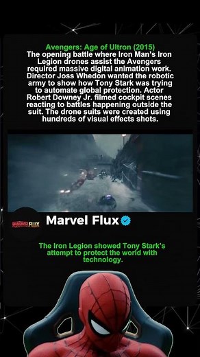 Avengers Age of Ultron (2015), The Iron Legion That Filled the Sky 🤖⚡ #ageofultron #ironman #marvel