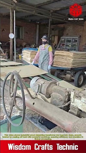 Industrial wood debarking lumber: satisfying round timber peeling process