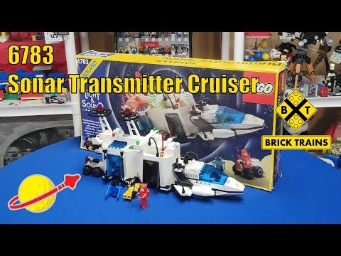 LEGO Set 6783 Sonar Transmitting Cruiser (Space | Classic) : Show & Tell (Review)