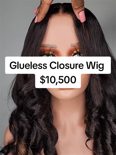 Customizable Glueless Closure Wig for $10,500