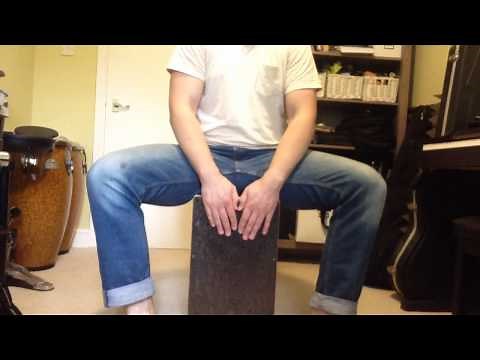How to play Cahon (Cajón) - Mini Cajon Lesson