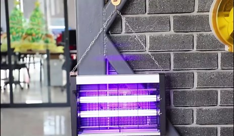 Bug Zapper Indoor, Commercial Grade Powerful Electric Mosquito Zapper, LED Light Less Power, Durable Fly Trap Mosquito Trap, Fly Killer Fly Zapper Bug Light for Restaurant Office Warehouse Home