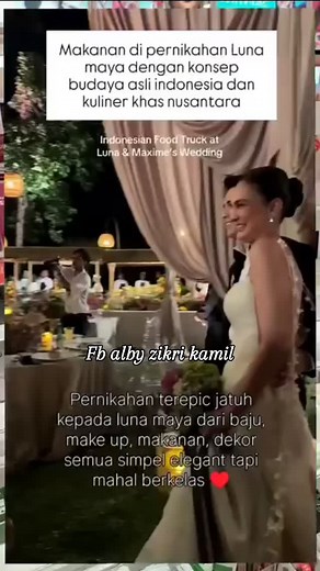 Menu makanan di pernikahan luna maya dengan konsep budaya asli indonesia dan kuliner khas nusantara 🥳👍 #lunamaya #maximebouttier #lunadicintaimaximal #kulinernusantara #makanantradisional #khasindonesia | Alby Zikri Kamil