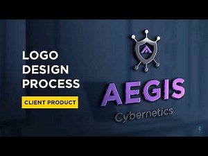 Designing a Futuristic Tech Logo with Precision Grids | Full Tutorial