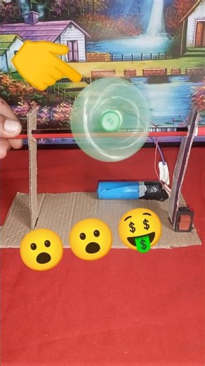 how to make mini fun at home #minifun #experiment #scienceproject #dcmotor #shorts