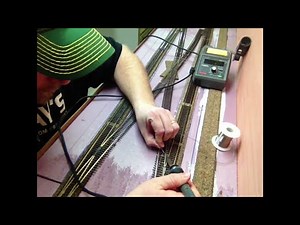 ⊗ Making an HO Scale Double Crossover Diamond HO Scale Model Railroad