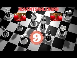 9.Türchen: Eröffnungsfalle abgelehntes Damengambit!