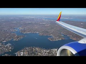Southwest Airlines 737-800 Landing Baltimore BWI