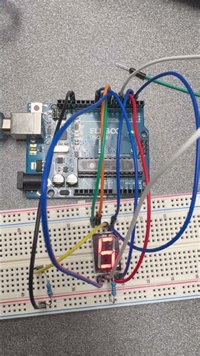 Arduino Coding: Numbers 1-9