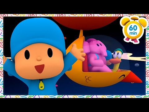 ✈️第二十八集 越飞越高 (60分钟) | Pocoyo - 中文 | 儿童漫画