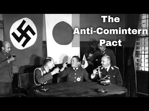 25th November 1936: Anti-Comintern Pact signed by Nazi Germany and the Empire of Japan