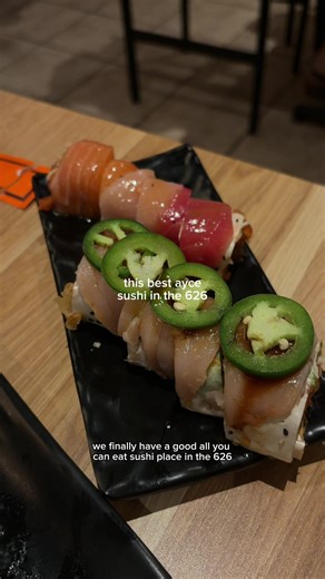 Enjoy All-You-Can-Eat Sushi in Alhambra