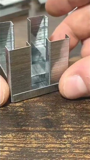 how to make a box with stapler pins