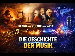 Die Geschichte der Musik – Von der Urzeit bis zur Moderne