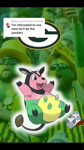 What if the Packers had a Pokemon Mascot? Redesigning Pokemon into NFL teams.