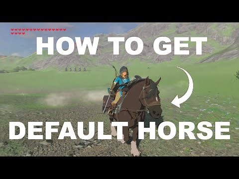 How to get Link´s default horse in Breath of the Wild