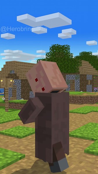 Part 1 - Minecraft Witch's Past Life (sapientdream-Pastlives)#minecraft #shorts #villager #pastlives