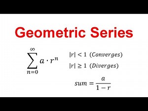 What are Geometric Series and Convergence vs Divergence