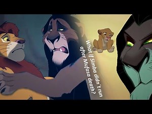 What if Simba didn´t run after Mufasa death? (Lion King AU)