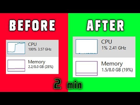 FIX 100% CPU usage | reduce CPU usage windows 10 | 100 CPU usage windows 10✔️