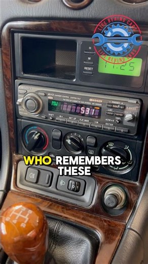 Sony XR-CA320 Car Stereo 📼 Who remembers cassette decks & boot CD changers? #CarAudio #90sCars