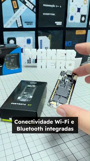 A Arduino Portenta H7 é a perfeita combinação de prototipagem e eficiência energética! 💡😉 Dê play no vídeo e conheça melhor suas características e funcionalidades. Aproveite e adquira o produto com desconto de Volta Às Aulas em nossa loja! Link na bio 📲👩‍💻 #Arduino #ArduinoPortenta #PortentaH7 #MakerHero #Maker #Tecnologia | MakerHero
