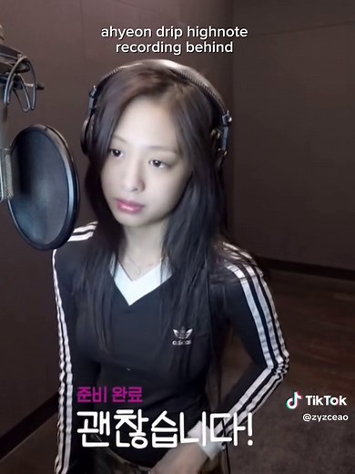 Ahyeon's Amazing High Note Performance in Drip Dance