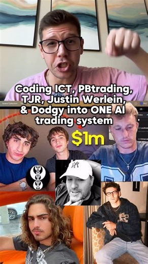 TradeX Labs on Instagram: "We Coded All Of These Influencers Into Single Trading System. All the results are posted in our free discord. Link in bio! #icttrading #automatedtrading #daytrading #tjr #smartmoneyconcepts"