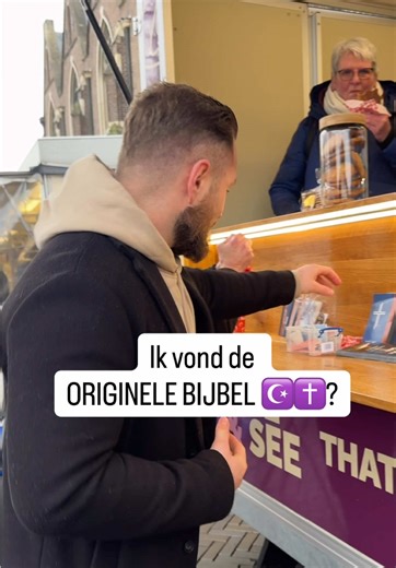 In gesprekken met moslim vrienden hoor ik altijd dat de originele Bijbel nergens te vinden is, maar wel ooit bestaan heeft. Ik dacht ik maak een gein in deze video dat ik ‘em gevonden heb. #oosterhout #bijbel #godisgood