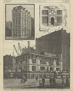 How Masonry Construction Transitioned to Steel, 1870s-1890s - The Skyscraper Museum