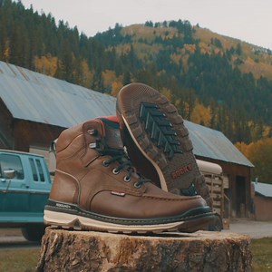 1.9K views · 59 reactions | Rocky Rams Horn is a waterproof wedge work boot designed with comfort, safety and durability in mind. | Rocky Boots | Facebook