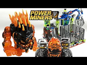 LEGO Power Miners Lavatraz review! 2010 set 8191!