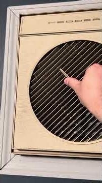 A 1960 Room Air Conditioner. Made in the USA by Fedders. Vintage Weather Wheel AC