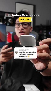 Soundcore R50i NC - Tai nghe TWS chống ồn, 4 micro AI, pin trâu, bass căng mà giá chưa tới 500 cành??? #soundcore #soundcorer50ic | Soundcore Vietnam