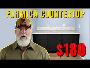 How To Cut & Install a Laminate Countertop for Beginners
