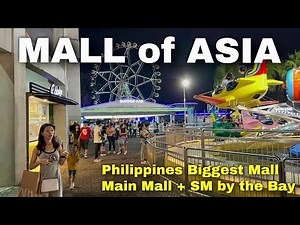SM MALL OF ASIA - Night Tour 2024 | Philippines' Largest Shopping Mall & Among the World's Biggest!