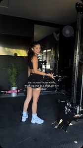 GABRIELLA ABUTBOL 🦋 on Instagram: "Mic’d up Gab reporting for glute-growing duty. Just me and some ☕️ #fitness #workout #fitspo #dumbbell #athomeworkout #glutegains"