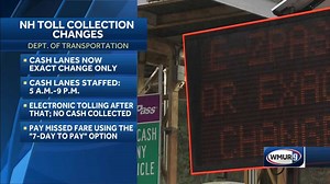 New Hampshire toll booth changes take effect